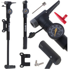 L-BRNO Velosipēda piepūtējs ar manometru, rokturis