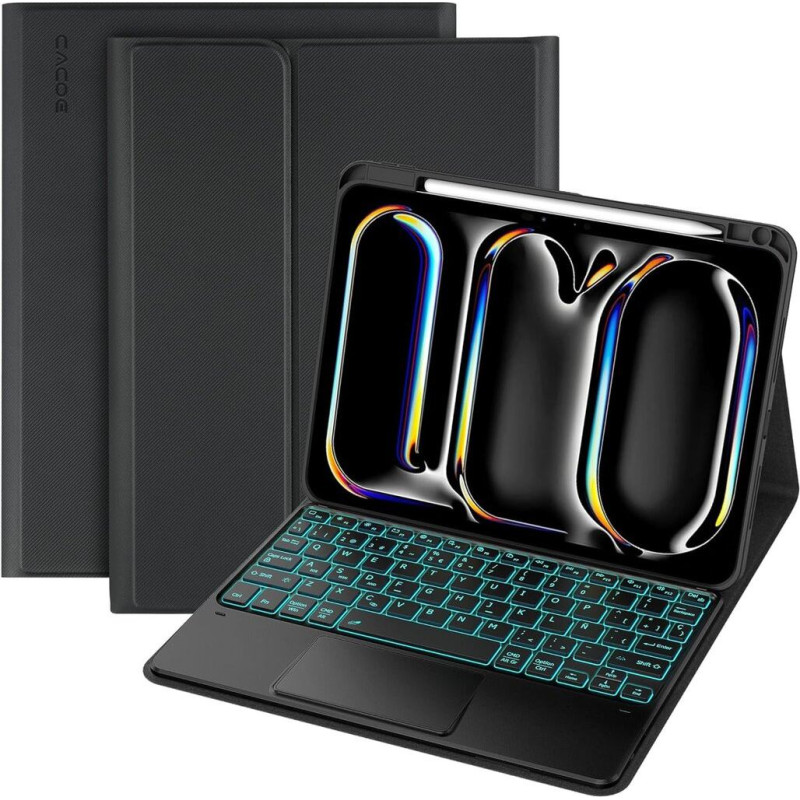 CACOE Keyboard Case saderīgs ar iPad Pro 11