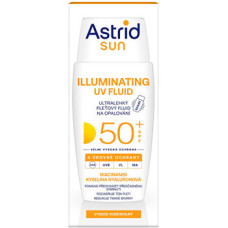 Astrid Sun Illuminating UV Fluid SPF 50+ - Ultralehk&yacute; pleťov&yacute; fluid na opalov&aacute;n&iacute;