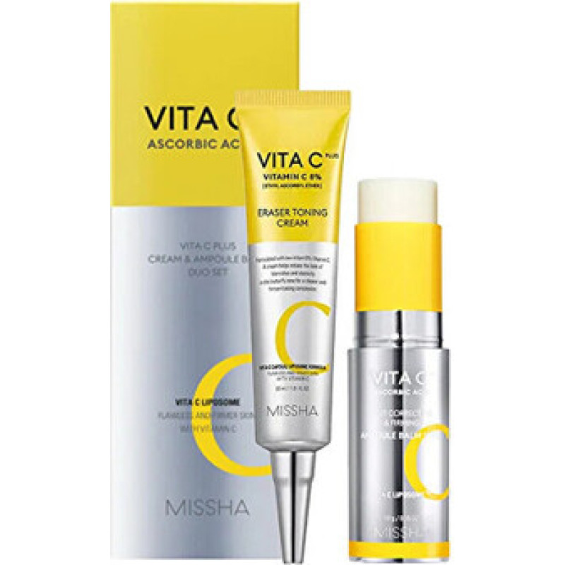 Missha Vita C Plus Toning Cream & Balm Duo Set - D&aacute;rkov&aacute; sada