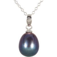 JwL Luxury Pearls Kulons ar labo zilo pērli JL0439