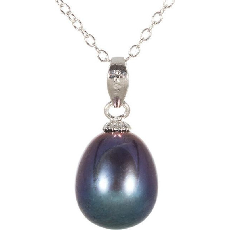 JwL Luxury Pearls Kulons ar labo zilo pērli JL0439