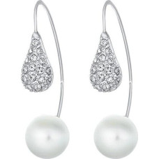 Mūsdienīgas auss rotas ar Swarovski kristāliem un LuxePearl 42369.R pērlēm
