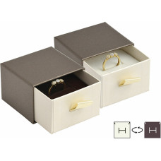 JK Box Moderna dāvanu kastīte gredzenam DE-3 / A21 / A20