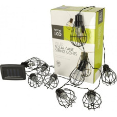 Dārza lampu vītne karājas no saules, 10 LED