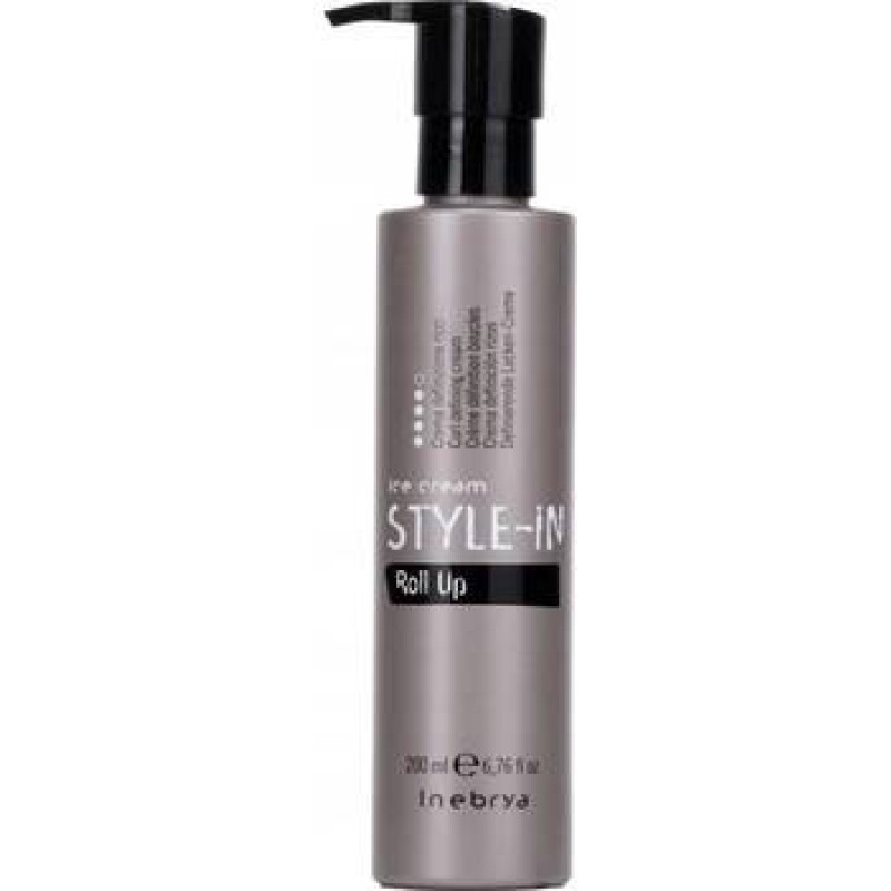 Inebrya Style-In Roll Up Curl Defying Cream - Cream for wavy and curly hair