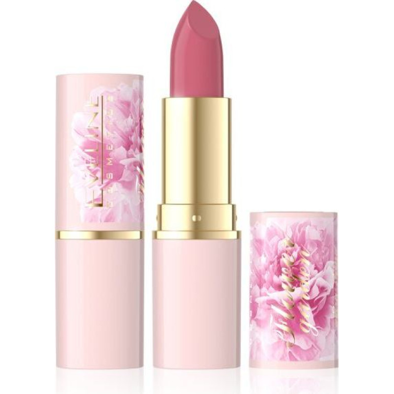 Mitrinoša lūpu krāsa Eveline Cosmetics Flower Garden, 01