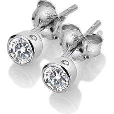 Sudraba auskari ar topāzu un īstu dimantu Hot Diamonds Willow DE584 sHD1151
