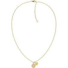 Eleganta zelta pārklājuma kaklarota ar mini kristāliem 2780902