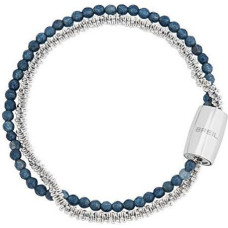 Divkāršs rokassprādze ar zilā agate Magnetica System TJ3724 - Garums: 20,5 cm
