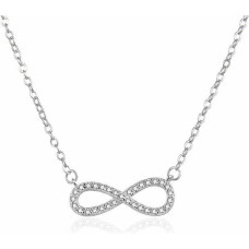 Collier Infinity sudrabā AGT-N026W