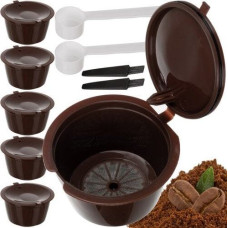 Atkārtoti lietojamās kafijas kapsulas, 6 gab. Ruhhy 23028