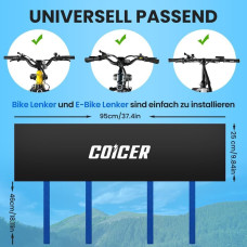 Coicer 2 stūres aizsargpārsegi vienā iepakojumā