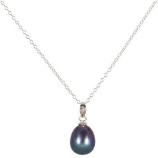 Sudraba kaklarota ar pērli sievietēm JwL Luxury Pearls JL0438