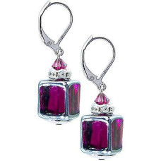 Lampglas Maigi Juicy Raspberry auskari no Lampglas ECU32 pērlēm