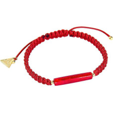 Lampglas Shamballa Red Line aizsargaproce ar 24kt zeltu Lampglas BSHX4 pērlē