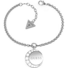 Guess Tērauda rokassprādze ar Mēness fāžu kristāliem JUBB01198JWRHS-S