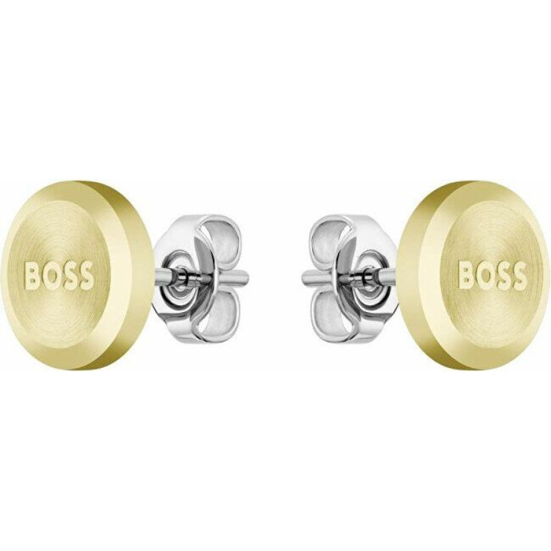 Hugo Boss Minimālistiski apzeltīti auskari Yann 1580478 sHB0104