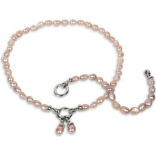 Īsta rozā pērļu rokassprādze JwL Luxury Pearls JL0556