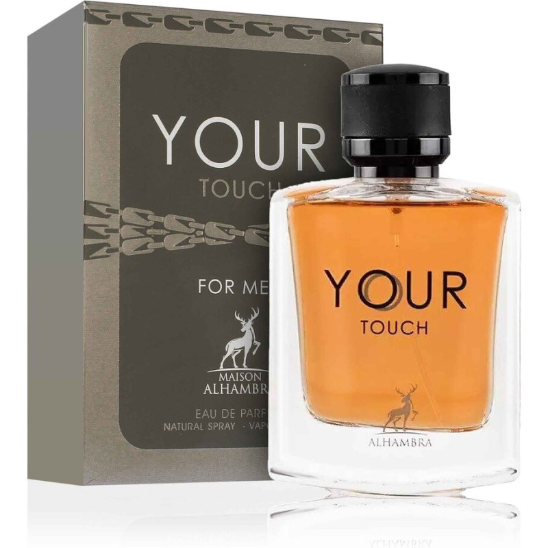 Parfimērijas ūdens Your Touch Alhambra EDP vīriešiem, 100 ml