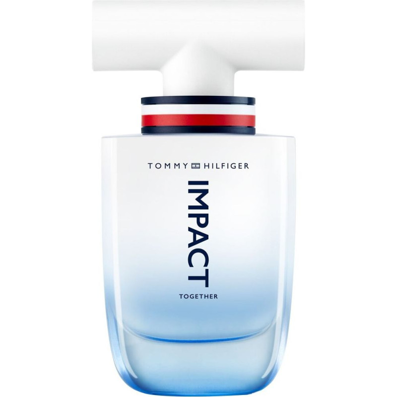 Tommy Hilfiger Impact Together tualetes ūdens vīriešiem 50 ml – koksnes un ūdens spēks katrā pieskāvienā