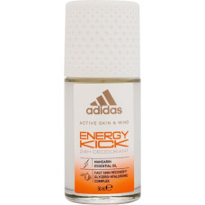 Rullīšu dezodorants Adidas Energy Kick 24 h, 50 ml