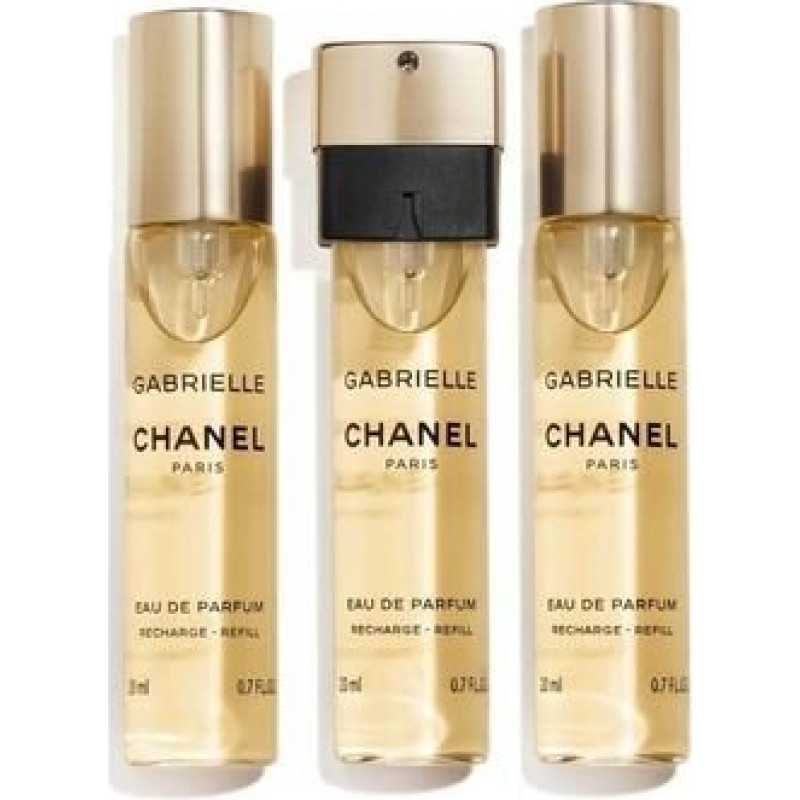 Chanel Gabrielle parfimērijas ūdens Twist & Spray uzpildes komplekts 3×20 ml