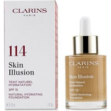 Clarins ādas ilūzija Teint Naturel mitrinošs tonālais krēms 114 Cappucino SPF 15 30 ml