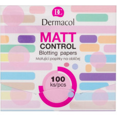 Taukus absorbējošās salvetes Dermacol Matt Control 100 gab