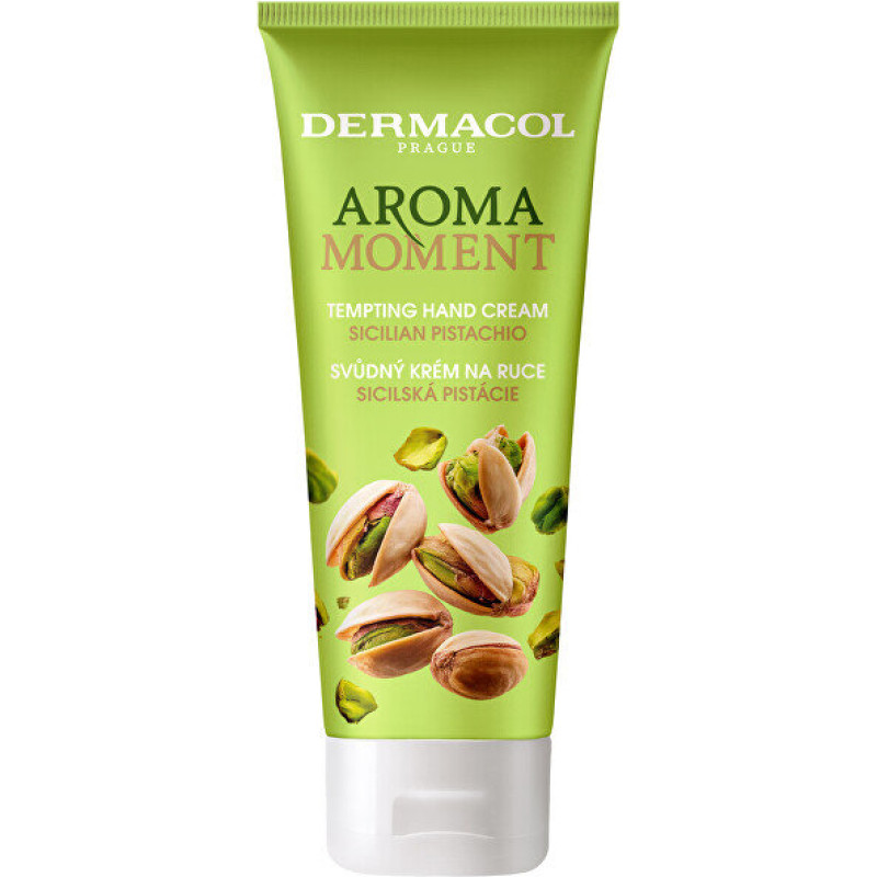 Mitrinošs roku krēms Dermacol Aroma Moment Vilinošais roku krēms Sicīlijas pistācija, 100 ml