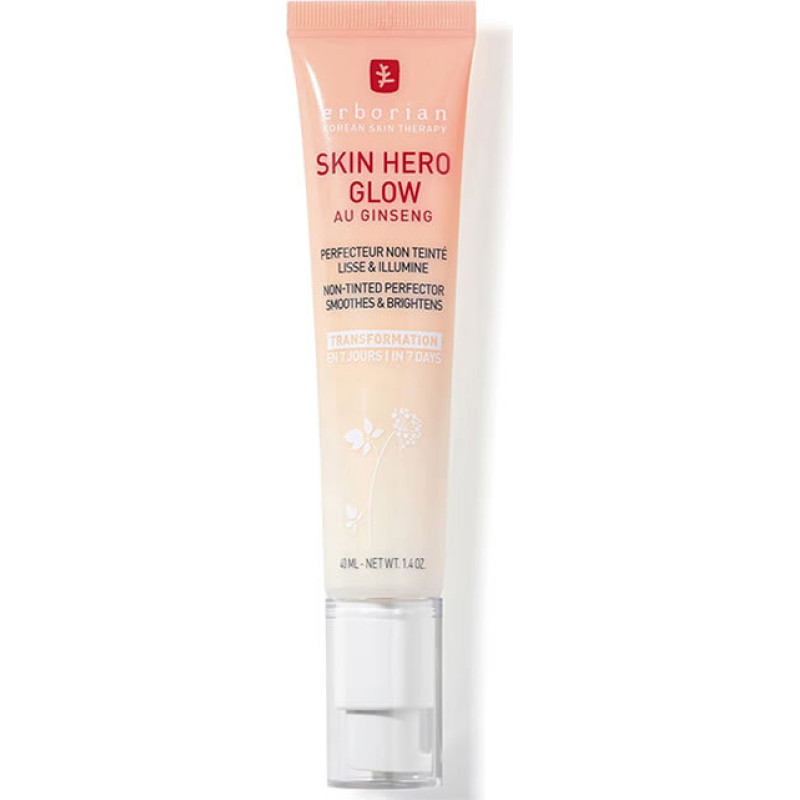 Sejas krēms - Erborien Skin Hero Glow - Neitrais tonis - Gludina - Iegaismo - 15 ml