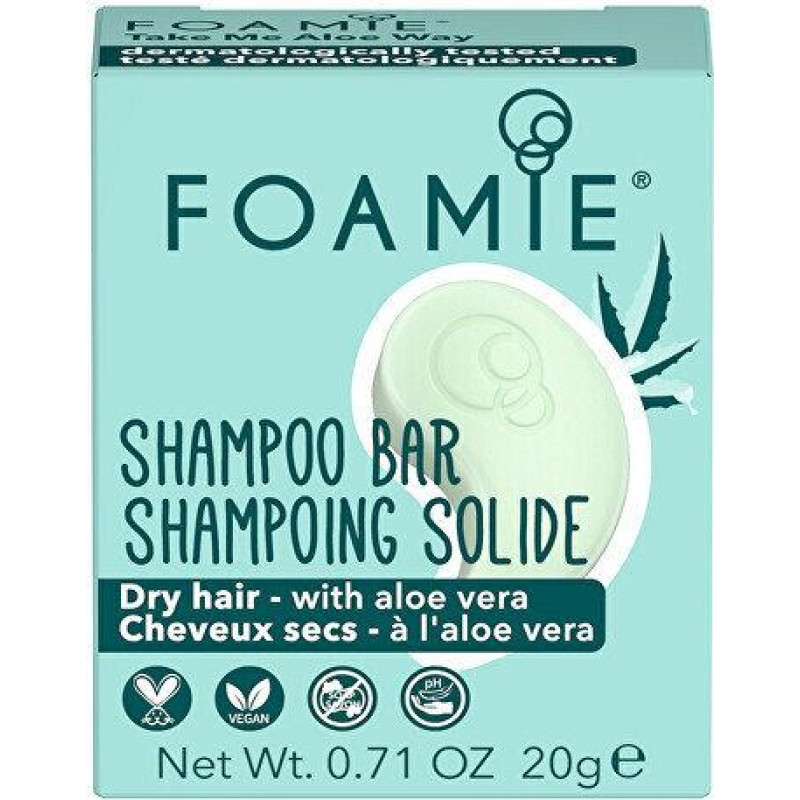 Ciets šampūns sausiem matiem Shampoo Bar Travel Size 20 g