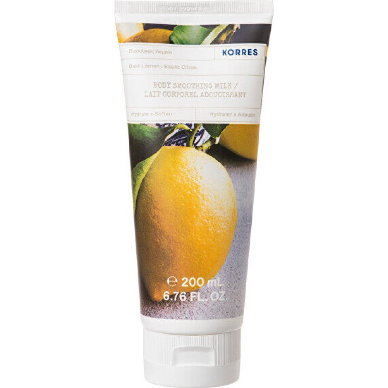 Mitrinošs ķermeņa losjons Basil Lemon (Body Milk) 200 ml