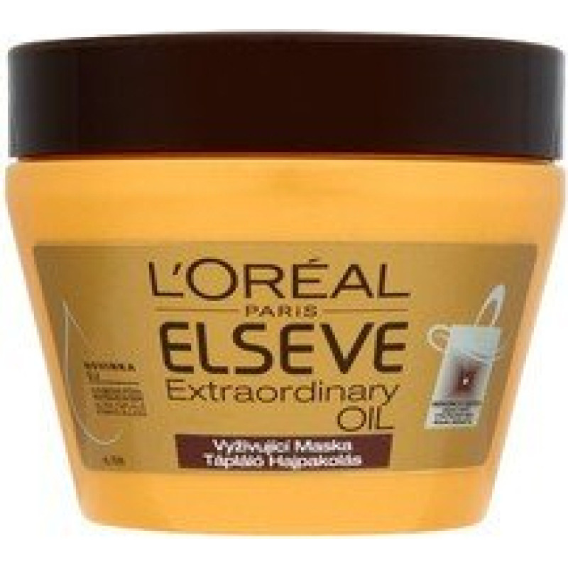 Matu atjaunošanas līdzeklis L´Oréal Paris Nourishing Mask ELSEV Extraordinary Oil 300 ml