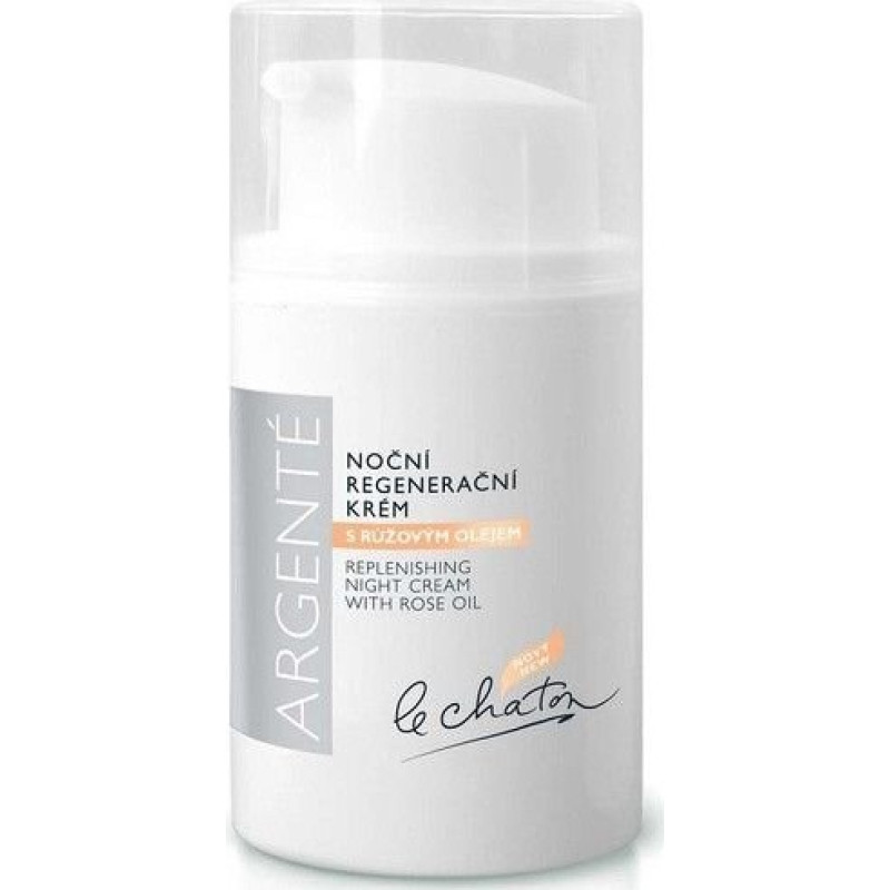 Ikdienas atjaunojošs krēms ar rožu eļļu Le Chaton Argente Rejuvenating Day Cream With Rose Oil, 50 ml