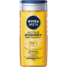 Nivea Men Active Energy dušas želeja vīriešiem 250 ml