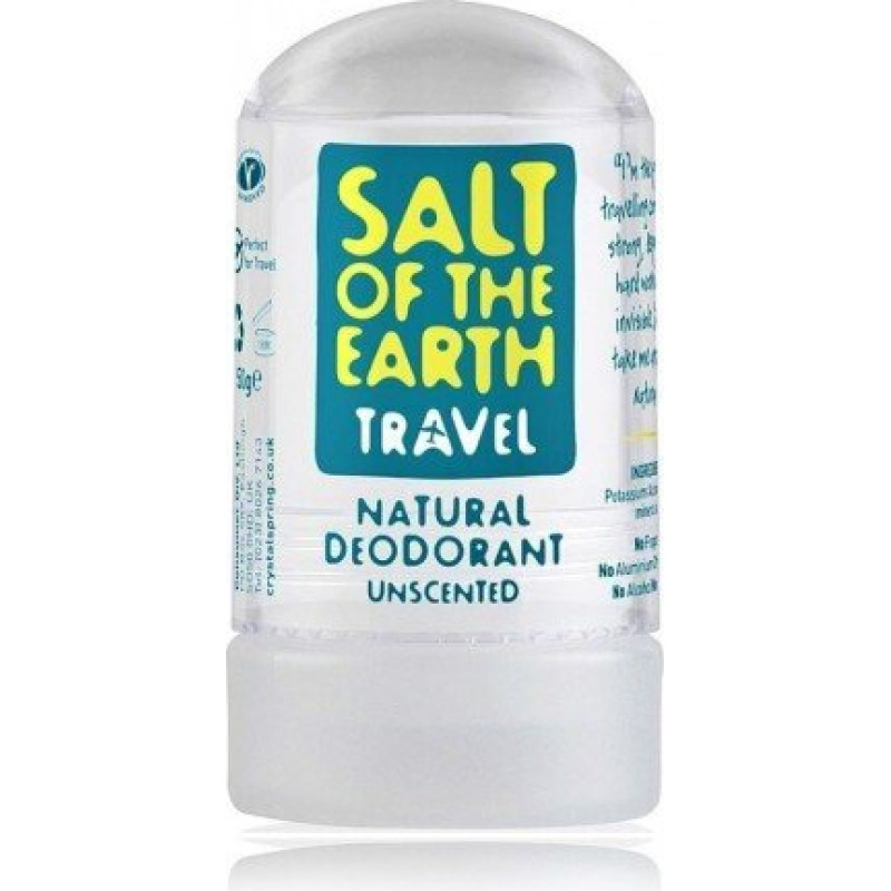 Dezodorants vīriešiem ir sievietēm Salt of the Earth Solid Crystal Deodorant, 50 g