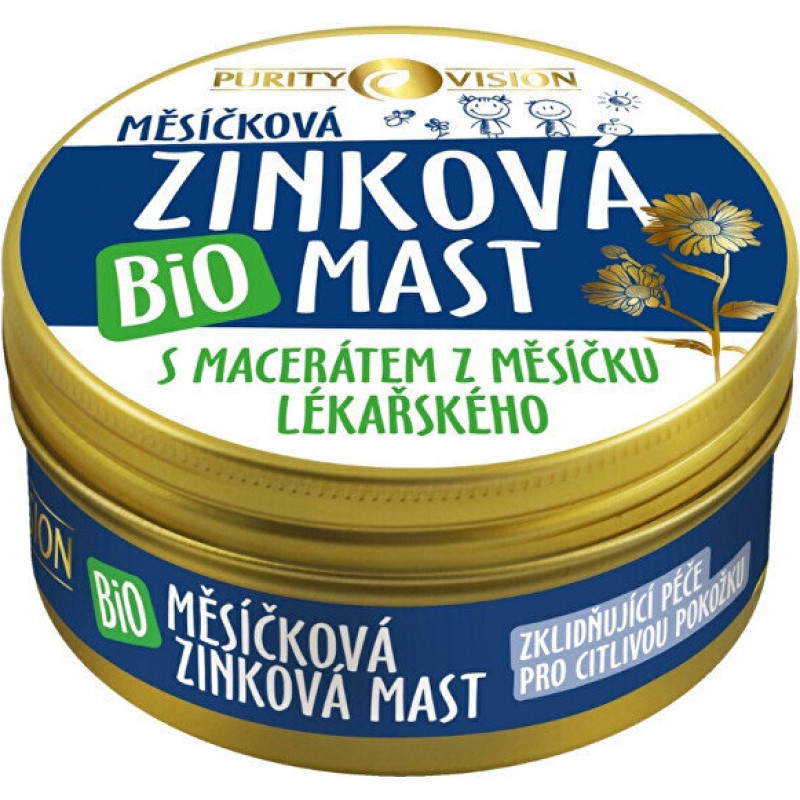 Cinka ziede jūtīgai ādai  Purity Vision, 150 ml