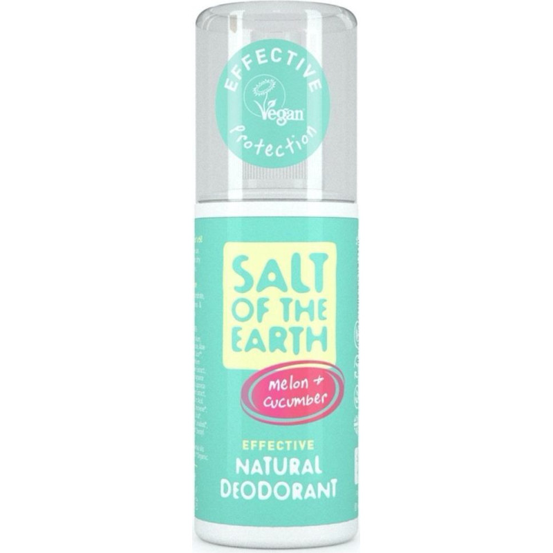 Salt of the Earth spreja dezodorants ar atsvaidzinosu gurķi un meloni, 100ml