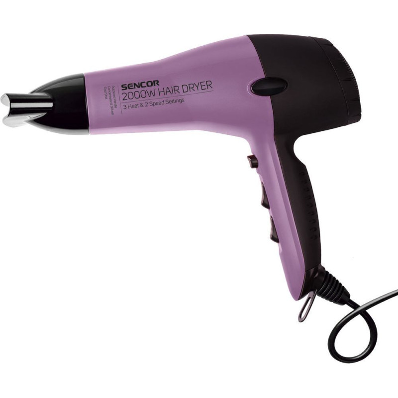 Fēns - SENCOR - SHD 6700VT - 2000 W - Aukstā gaisma - 2 ātrumi
