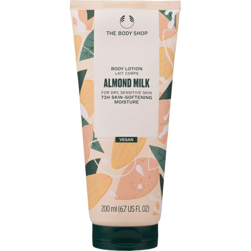 Barojošs ķermeņa losjons The Body Shop Almond Milk 200 ml