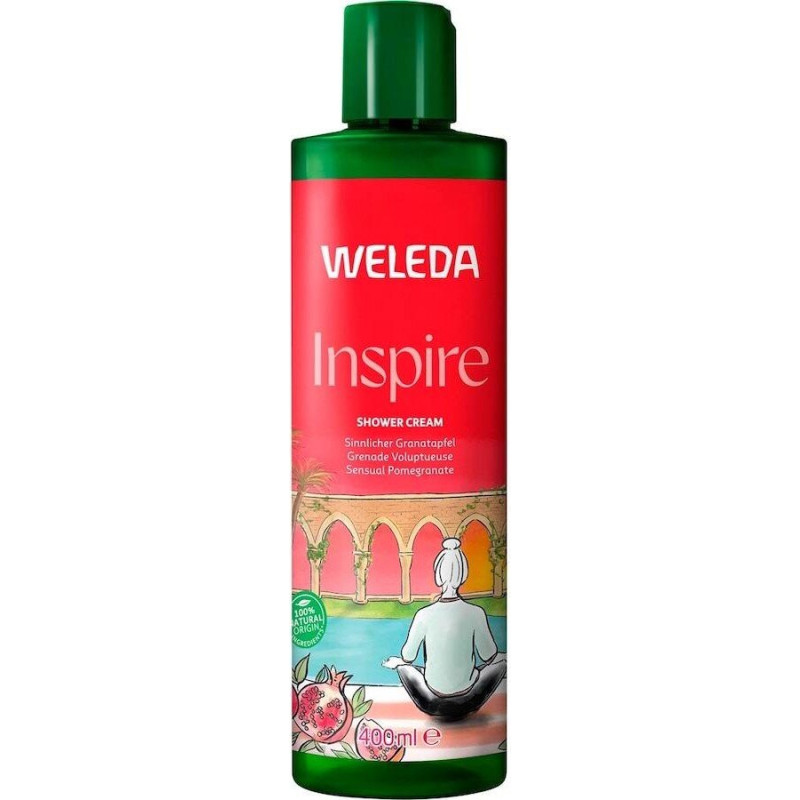WELEDA - Granātābolu iedvesmots krēmveida dušas gēls 400 ml (Granātābols)