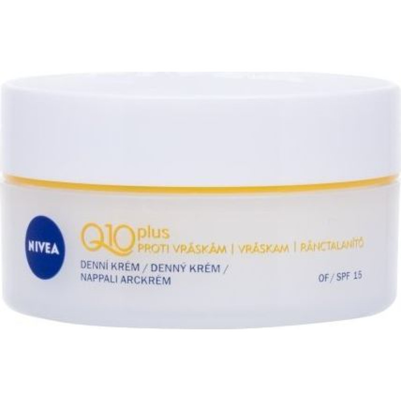 Mitrinošs dienas sejas krēms Nivea Q10 Plus 50 ml