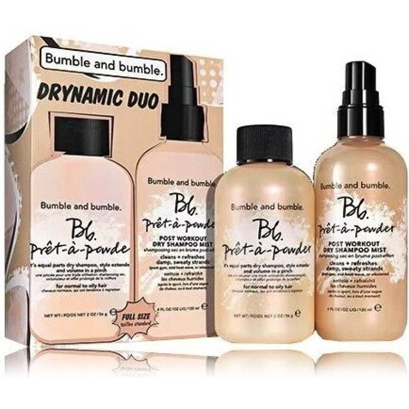 Matu kopšanas komplekts Bumble and bumble Drynamic Duo, kas piešķir apjomu un tekstūru, 125 ml