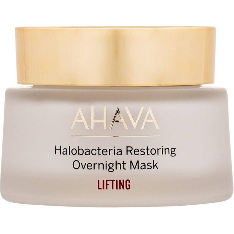 Atjaunojoša nakts sejas maska AHAVA Halobacteria Restoring Overnight Mask, 50 ml