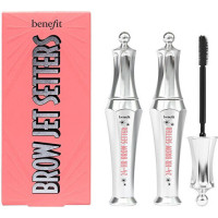 Uzacu želejas komplekts „Benefit Brow Jet Setters Duo Set“ Caurspīdīga, ilgnoturīga fiksācija
