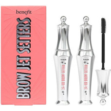 Uzacu želejas komplekts „Benefit Brow Jet Setters Duo Set“ Caurspīdīga, ilgnoturīga fiksācija