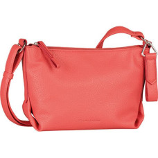 Plecu soma ar siksnu - TOM TAILOR - Olīvu krāsas crossbody soma S - Koralļu krāsā - 28x19x8 cm - 290 g