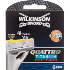 Skūšanās galviņas Wilkinson Sword Quattro Essential 4, 8 gab.