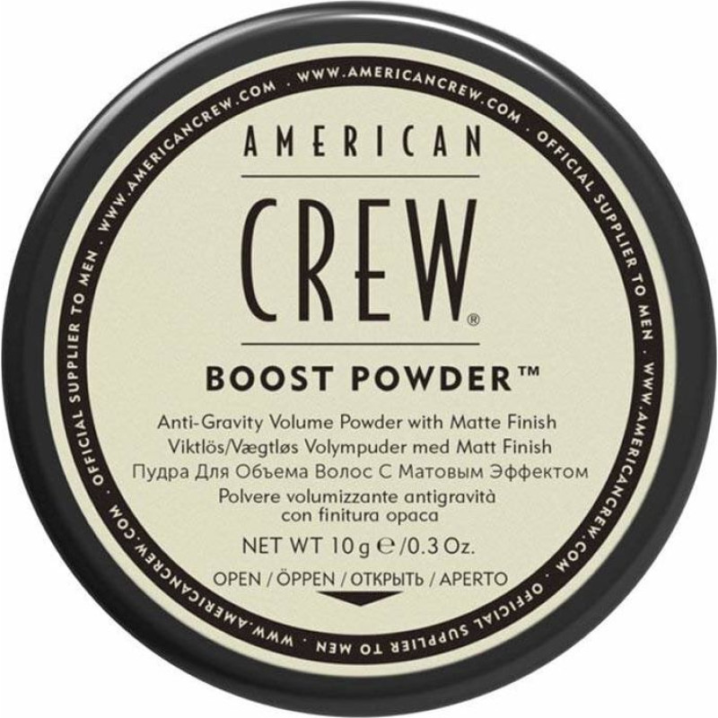 American Crew Boost Powder - matu pūderis matiem, kas palielina apjomu, 10g